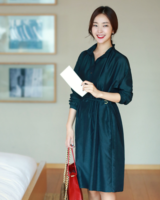 http://www.mayddle.com/index.html?branduid=790746 DOS13FY 쥬카 셔링포인트 원피스[메이뜰,30대오피스룩,30대 원피스 ...